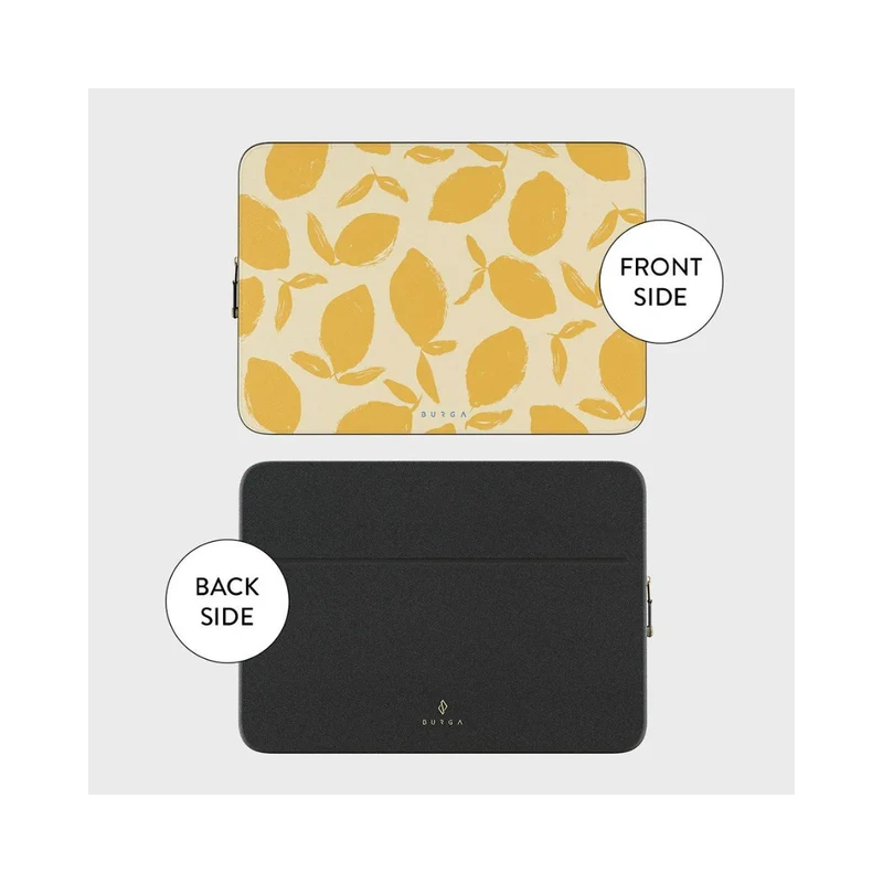 Burga Laptop Sleeve 16" Lemon Tart