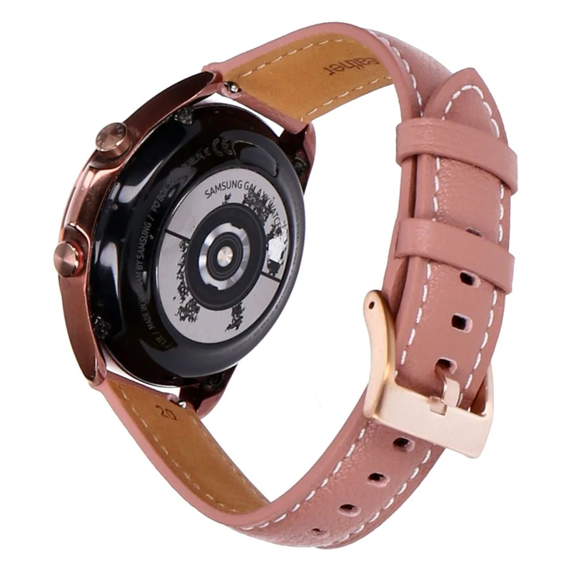 Samsung Galaxy Watch 3 R855F LTE 41mm Bronze Lederarmband Rosa