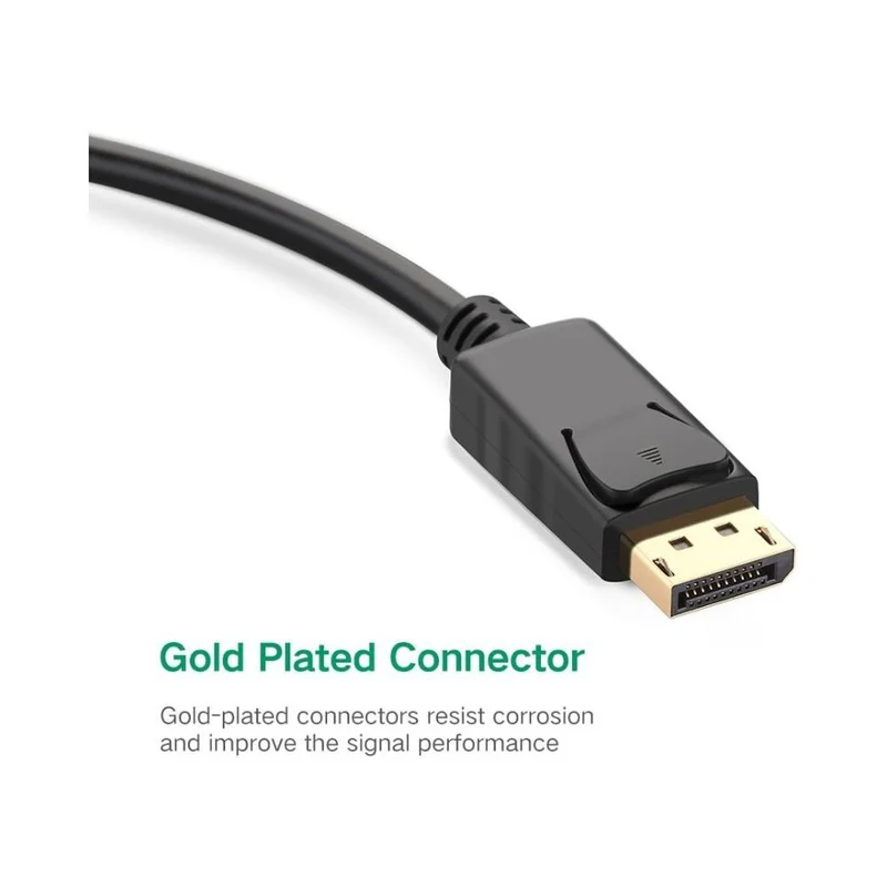 UGREEN DP Male to VGAFemale Converter (Black)