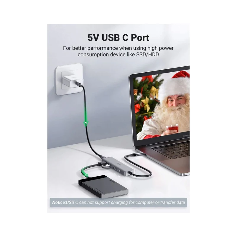 UGREEN 4 Ports USB C Hub