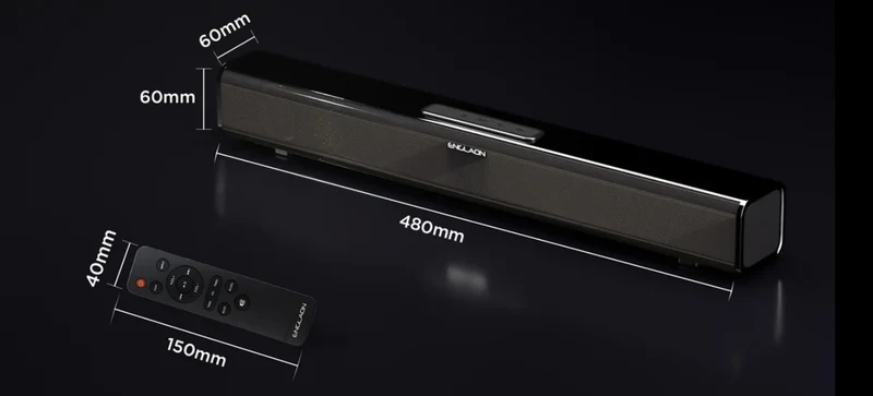 ENGLAON 12V Bluetooth Soundbar for Caravan TV HDMI ARC