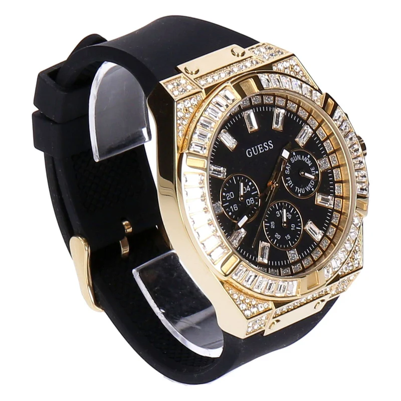 Guess Zeus Unisex Armbanduhr goldfarben