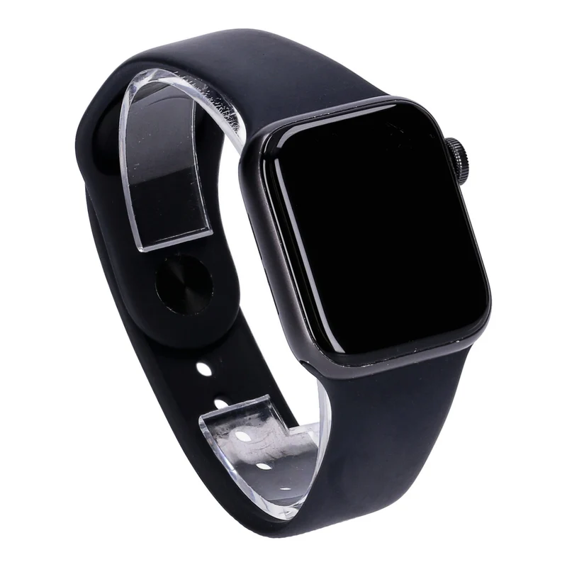 Apple Watch SE 40mm GPS Spacegrau Aluminiumgehäuse mit Sportarmband Mitternacht