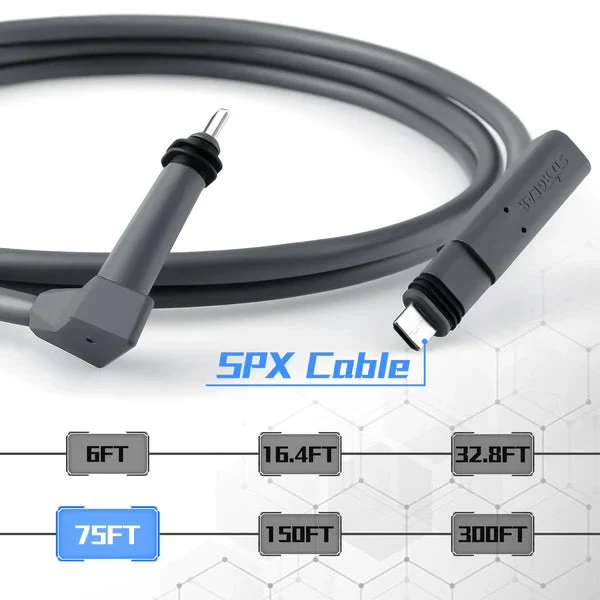 STARGEAR Gen2 Starlink Standard Actuated Cable 1.8m / 5m / 10m / 23m / 46m / 92m