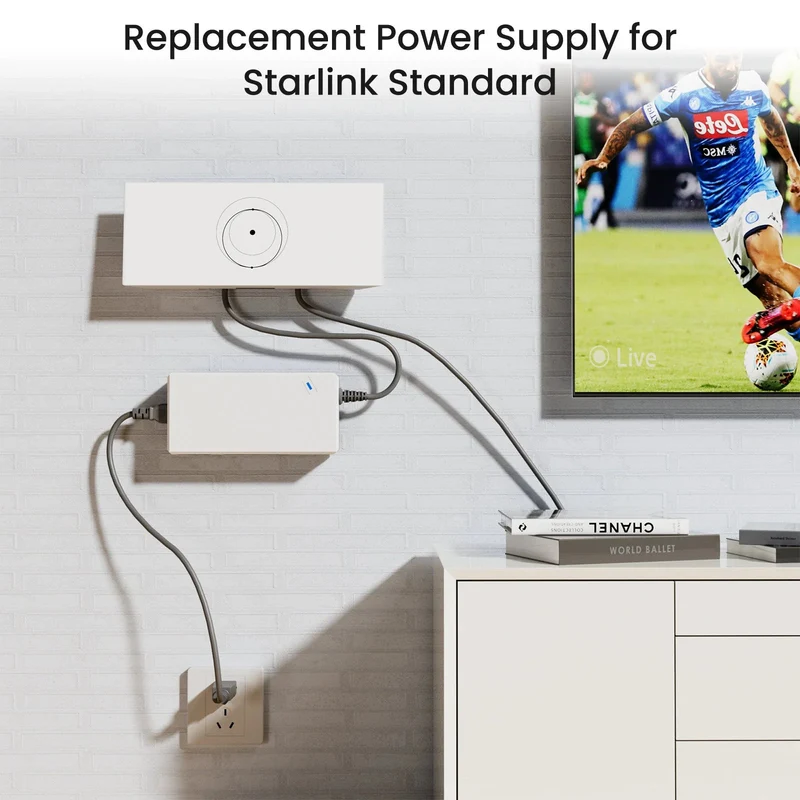 STARGEAR 240V Power Supply suit Starlink Gen3 (v4) Router