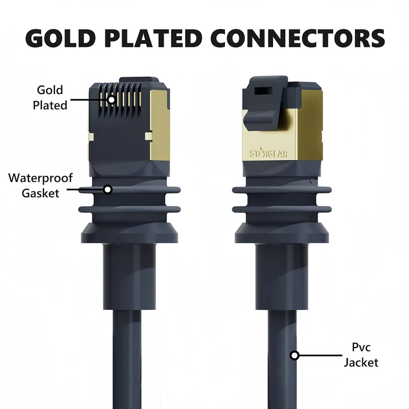 STARGEAR Gen3 Starlink Standard Ethernet Cable 25m