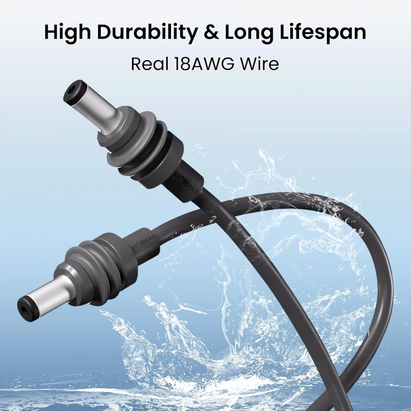 STARGEAR Mini DC Power Cable Starlink Mini Weatherproof Outdoor Gray 5m