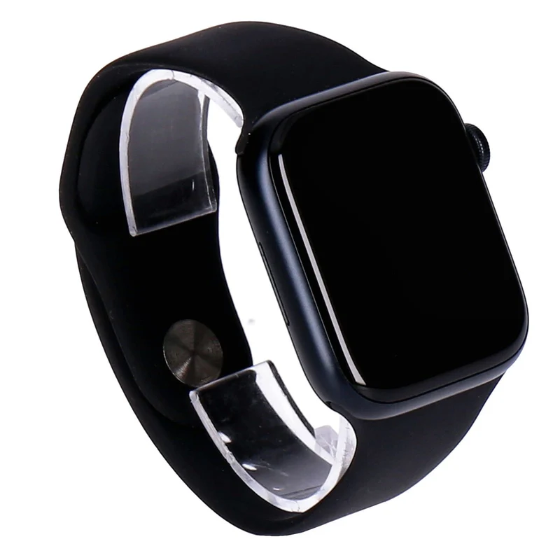 Apple Watch Series 8 45mm GPS Mitternacht Aluminiumgehäuse mit Sportarmband Mitternacht