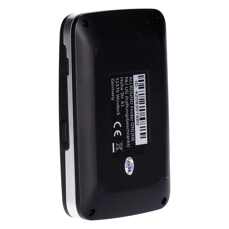 PAJ Allround GPS Tracker Komplettset - Schwarz