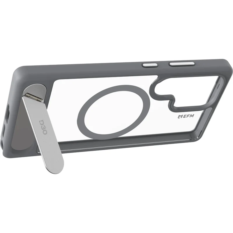 EFM Alta Case with D3O BIO for Galaxy S25 Ultra (Grey/Clear)