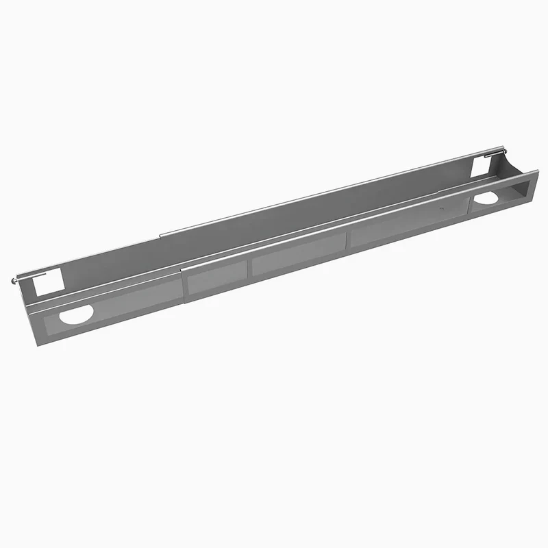Quad Frame Channel + Mounting Bracket - Space Grey / 12 Plugs