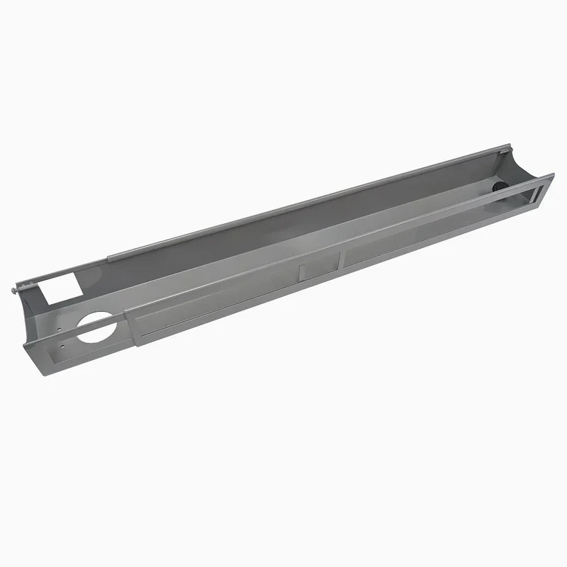 Quad Frame Channel + Mounting Bracket - Space Grey / 12 Plugs