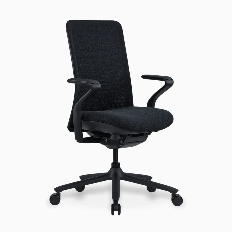 Desky Pro Ergonomic Mesh Chair No Headrest Pink