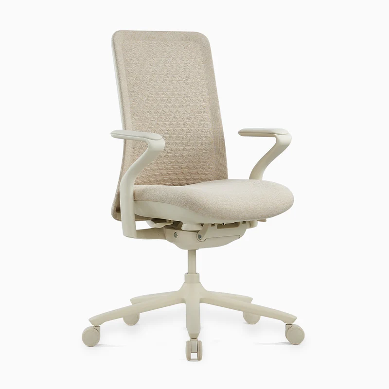 Desky Pro Ergonomic Mesh Chair No Headrest Pink