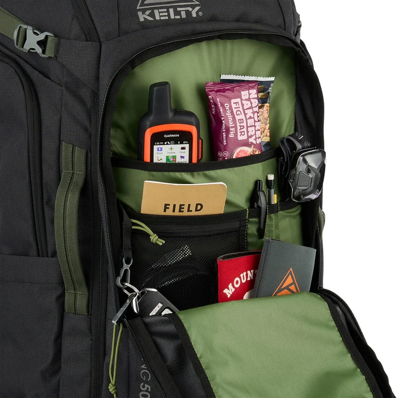 Kelty Redwing Traveler 50 Travel Outdoor Backpack Bag in Black