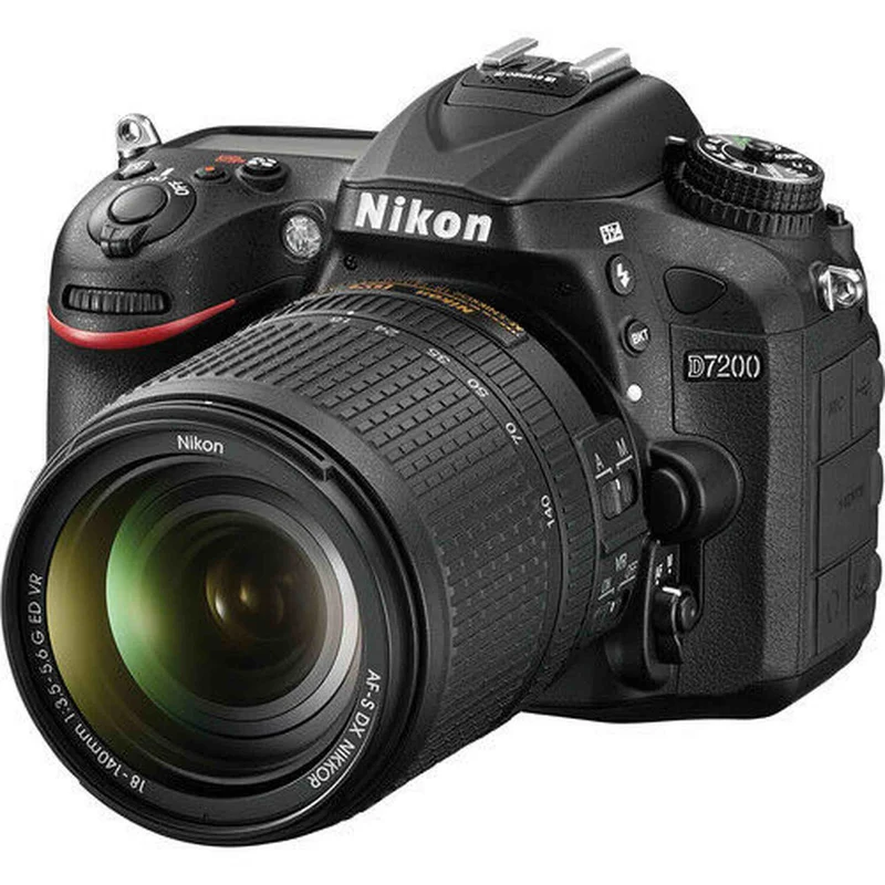 Nikon D7200 Digital SLR Camera w/18-140mm Lens & 16GB SDHC Memory Card Bundle
