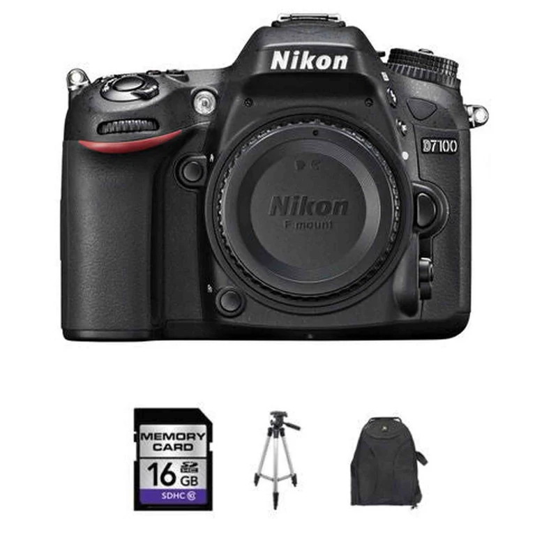 Nikon D7100 DSLR Camera 16GB Bundle