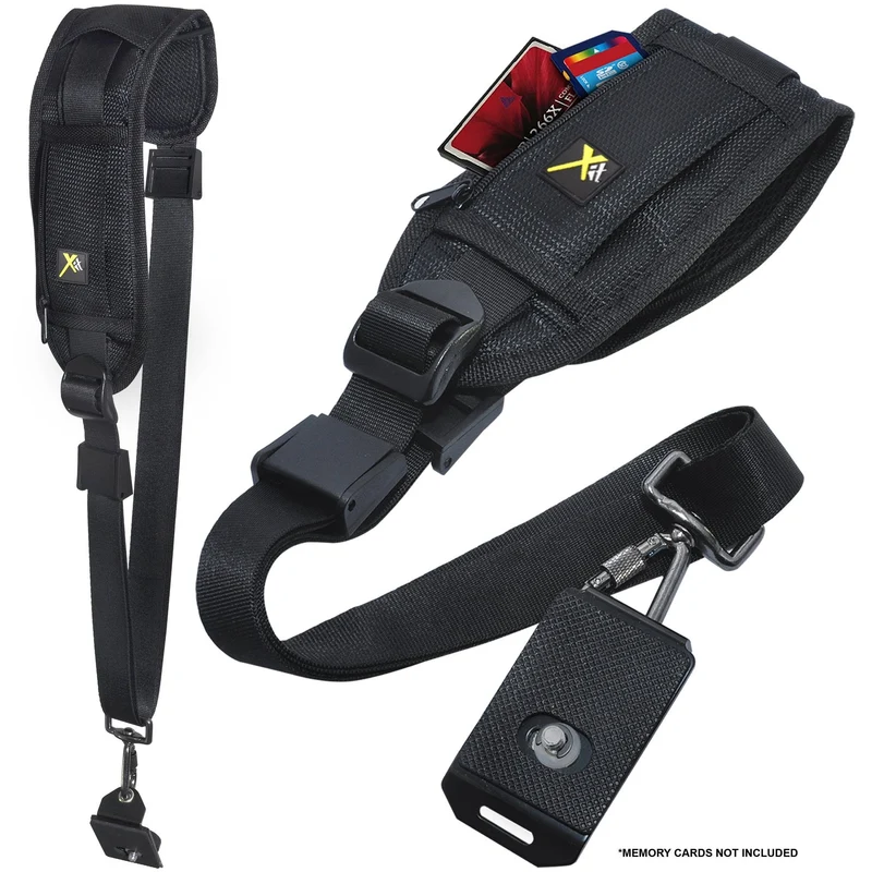 Xit XTSSS Camera Shoulder Strap with Quick Release (Black)