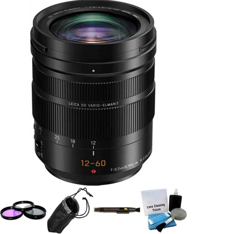 Panasonic Leica DG Vario-Elmarit 12-60mm f/2.8-4 ASPH. POWER O.I.S Lens Bundle 4
