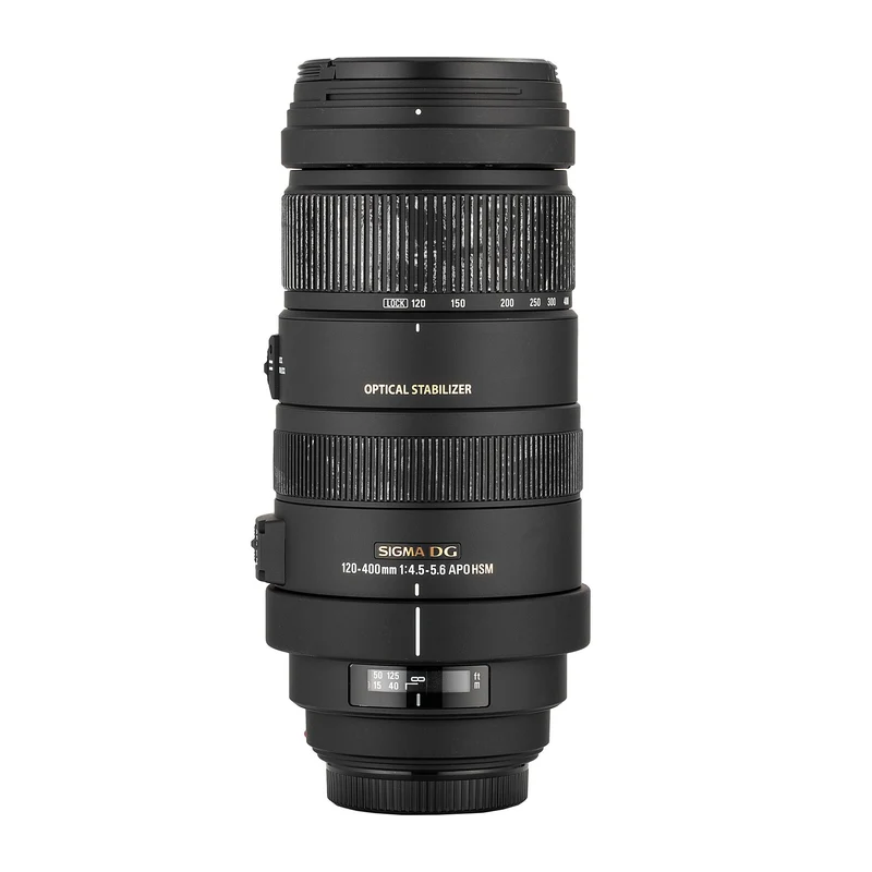 Sigma 120-400mm f/4.5-5.6 AF APO DG OS HSM Telephoto Zoom Lens for Nikon Digital SLR Cameras