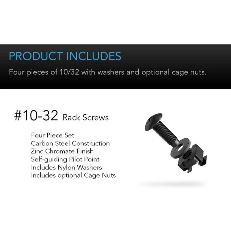 AC Infinity Vented Cantilever 1U Rack Shelf Steel Black 6 Inch