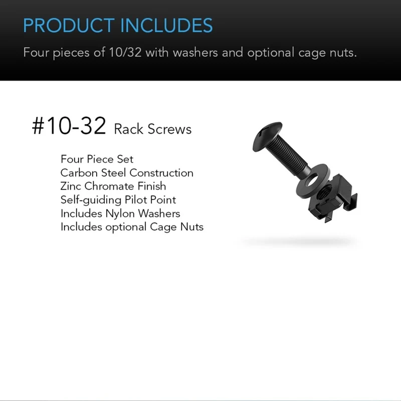 AC Infinity Vented Cantilever 1U Rack Shelf Black Steel 14 Inch