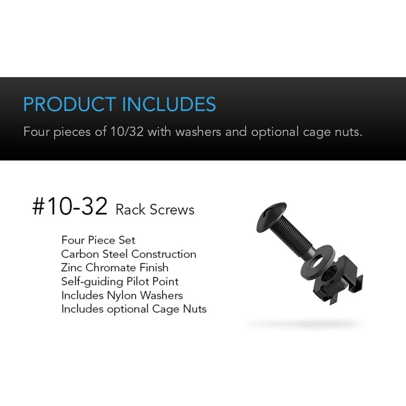 AC Infinity Heavy-Duty Rack Drawer Aluminium Faceplate 2U Black
