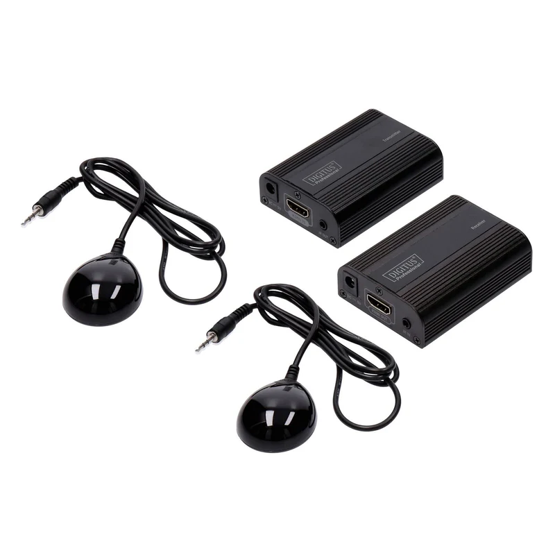 DIGITUS HDMI Extender Set 4K Ultra-HD 30 Hz Max. 3840 x 2160 Pixel