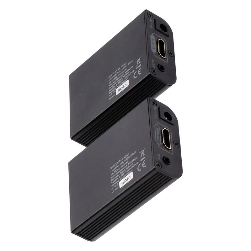 DIGITUS HDMI Extender Set 4K Ultra-HD 30 Hz Max. 3840 x 2160 Pixel