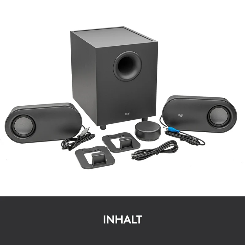 Logitech Z407 Bluetooth computer speakers with subwoofer and wireless control 40 W Graphit 2.1