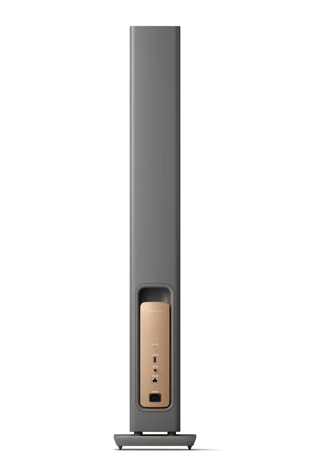 KEF LS60 Wireless Hifi Speakers Pair (Titanium Grey)