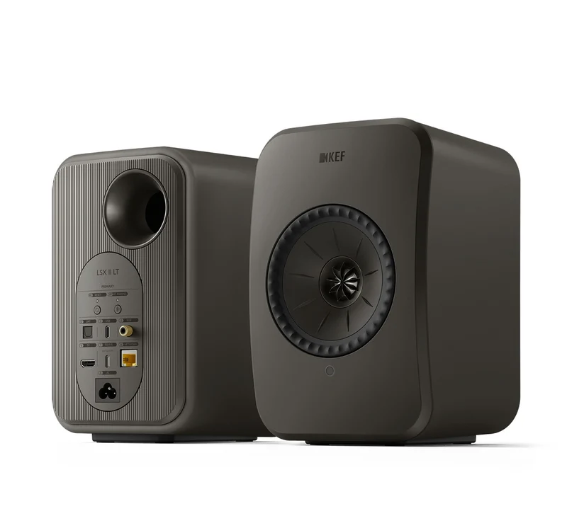 KEF LSX II LT Powered Hifi Speakers Pair (Graphite Grey)