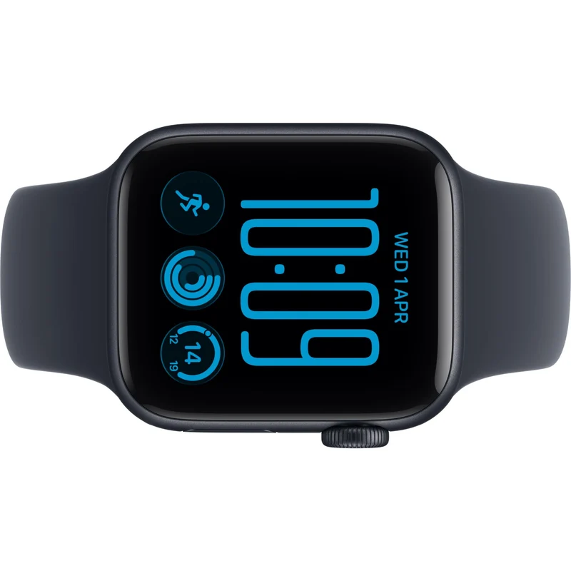 Apple Watch SE 3 40mm Midnight Aluminium Case GPS Sport Band (S/M) [2026]