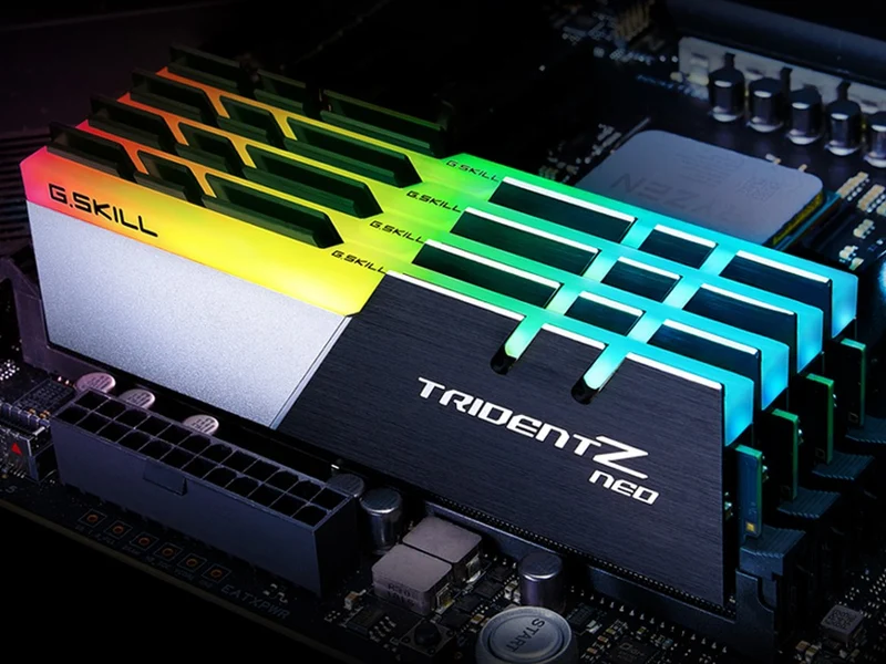 G.Skill 32GB (2x16GB) F4-3600C18D-32GTZN Trident Z Neo for AMD RGB 3600MHz CL18 DDR4 RAM
