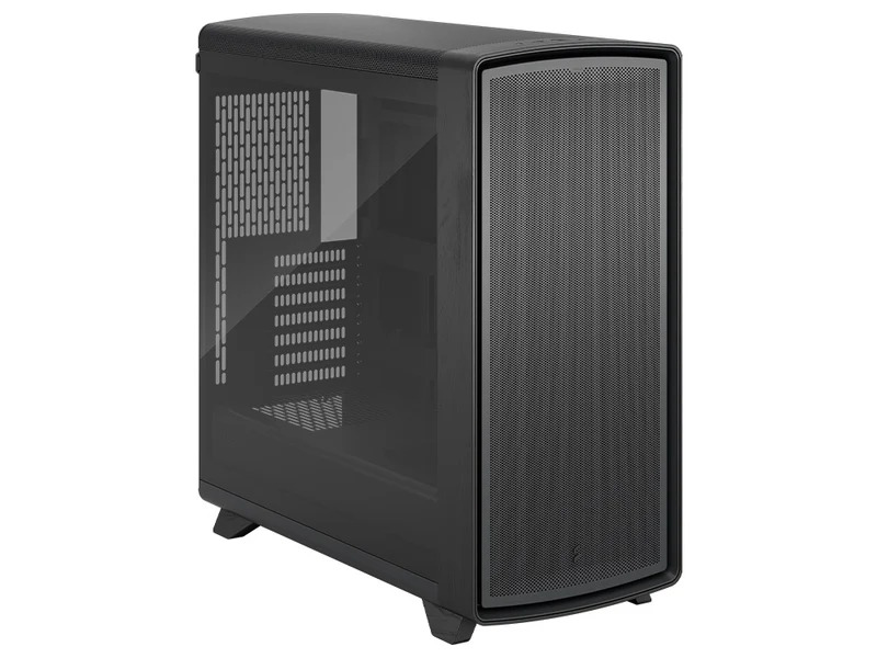 Fractal Design Summit Curved Wood ATX Case - Blackout TG Light Tint