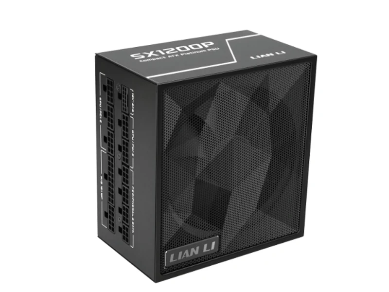 Lian Li SX 1200W ATX 80+ Platinum SFX Fully Modular Power Supply - Black