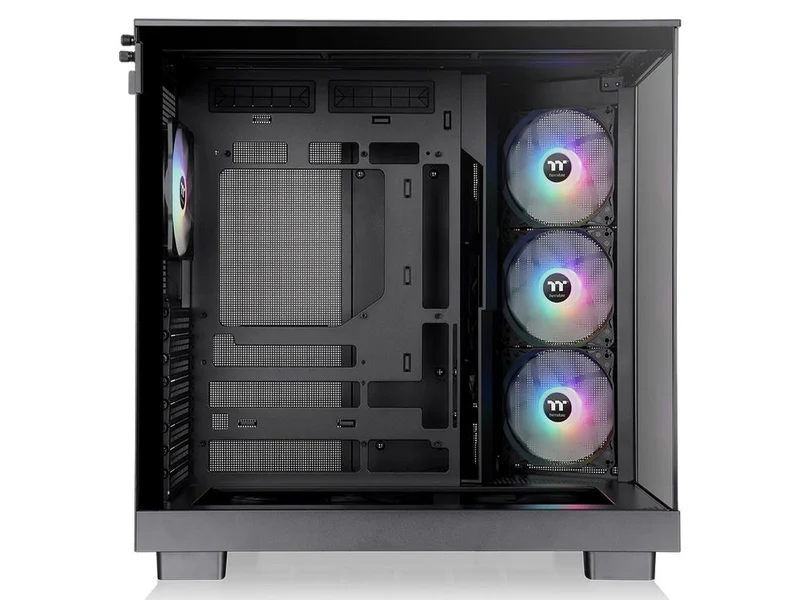 Thermaltake View 380 XL Tempered Glass ARGB Mid-Tower Case - Black Edition