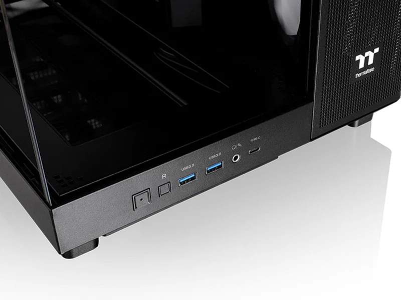 Thermaltake View 380 XL Tempered Glass ARGB Mid-Tower Case - Black Edition