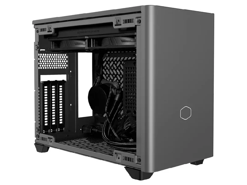 Cooler Master MasterBox NR200P MAX V2 Mini-ITX Case with 850W PSU (Grey)