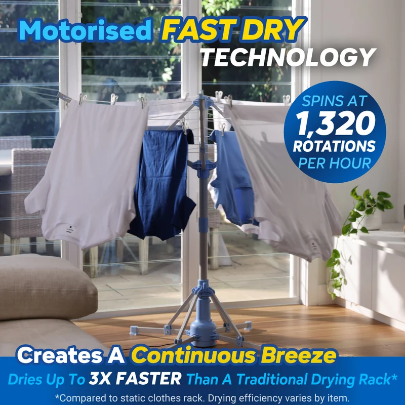 Eezy Breezy Smartline Ultra-Efficient Motorised Clothesline