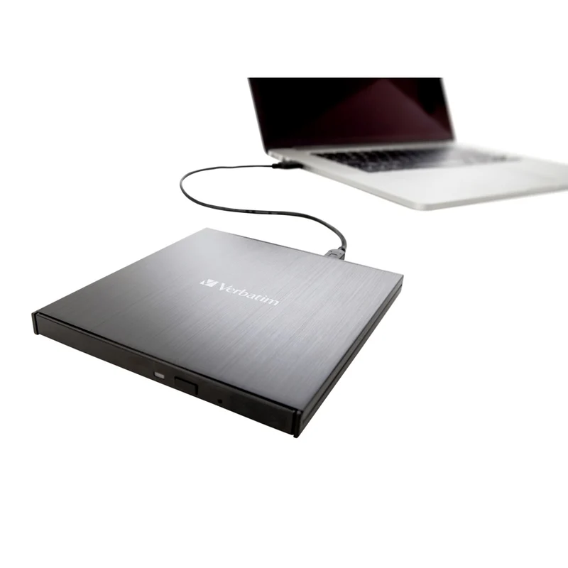 Verbatim Externer Slimline CD/DVD-Brenner