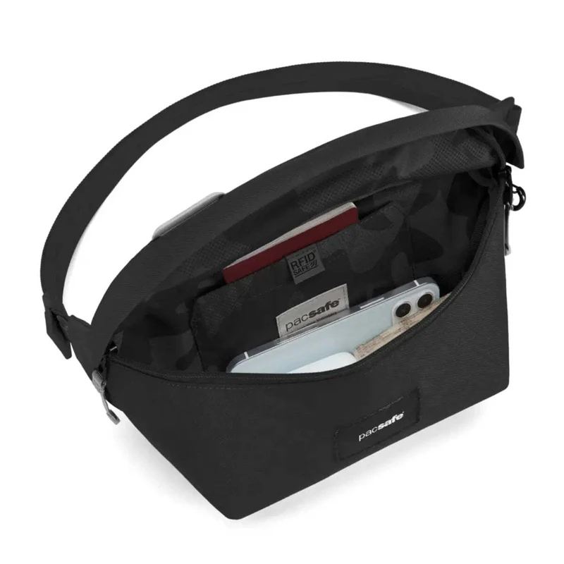 Pacsafe GO Anti-theft Sling Pack - Jet Black