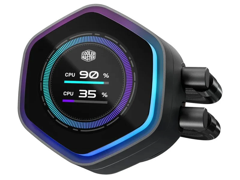 Cooler Master MasterLiquid 360 Atmos II LCD ARGB 360mm CPU Cooler (MLX-D36M-A25SZ-L1)