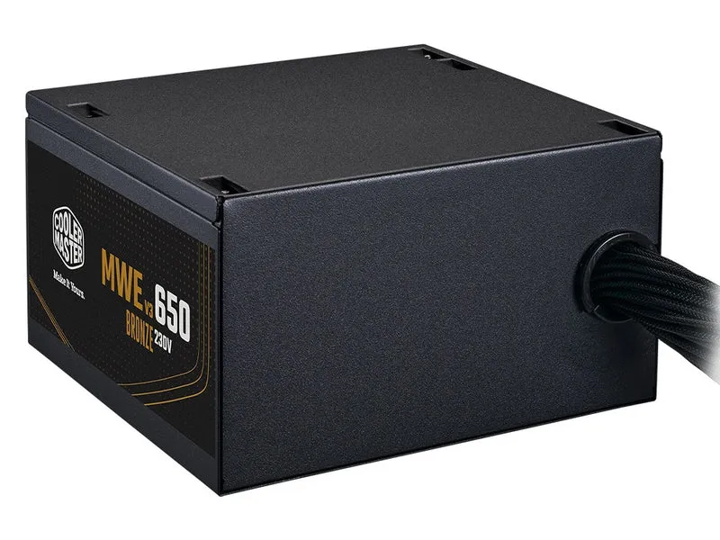 Cooler Master MWE 650W 230V V3 80+ Bronze ATX Power Supply (MPE-6501-ACABW-3BAU)