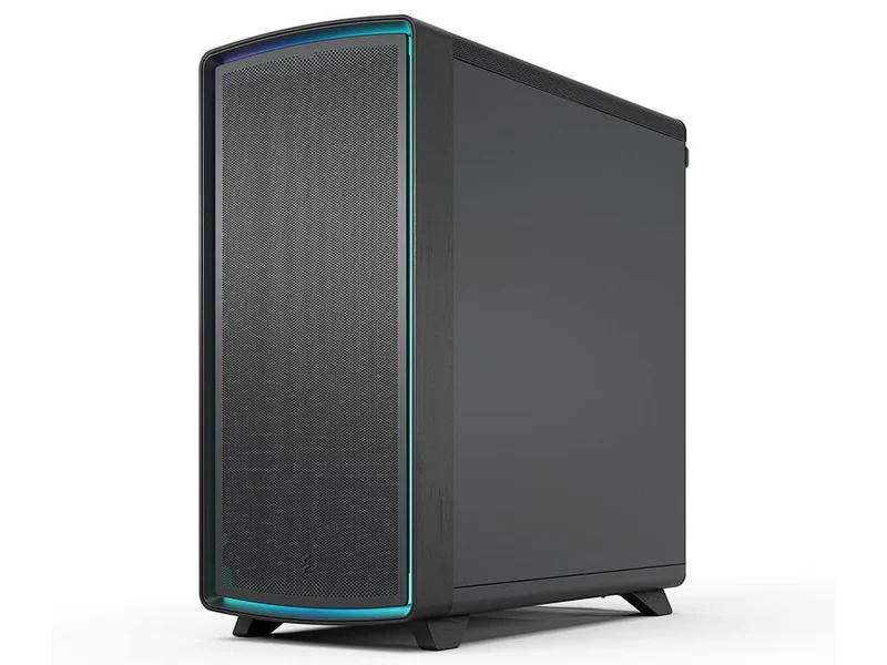 Fractal Design Summit Curved Wood ATX Case - Ambience Blackout TG Light Tint
