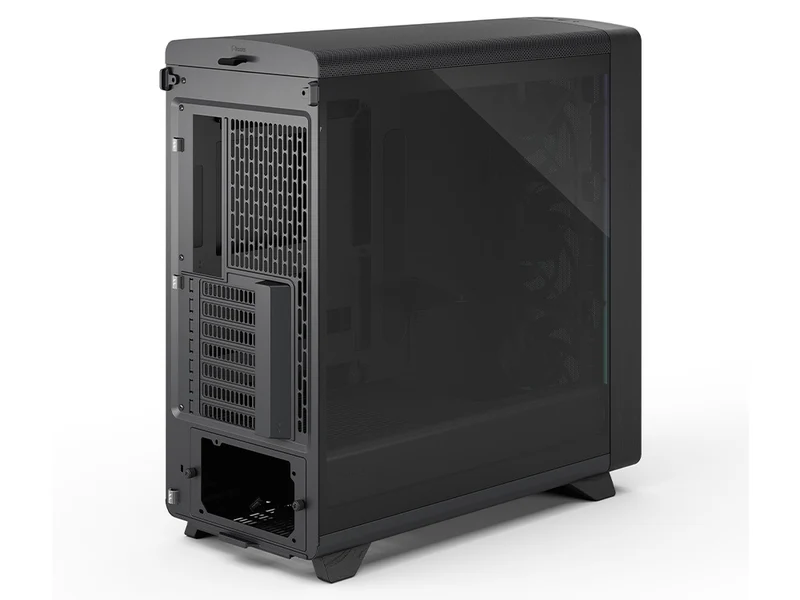 Fractal Design Summit Curved Wood ATX Case - Ambience Blackout TG Light Tint
