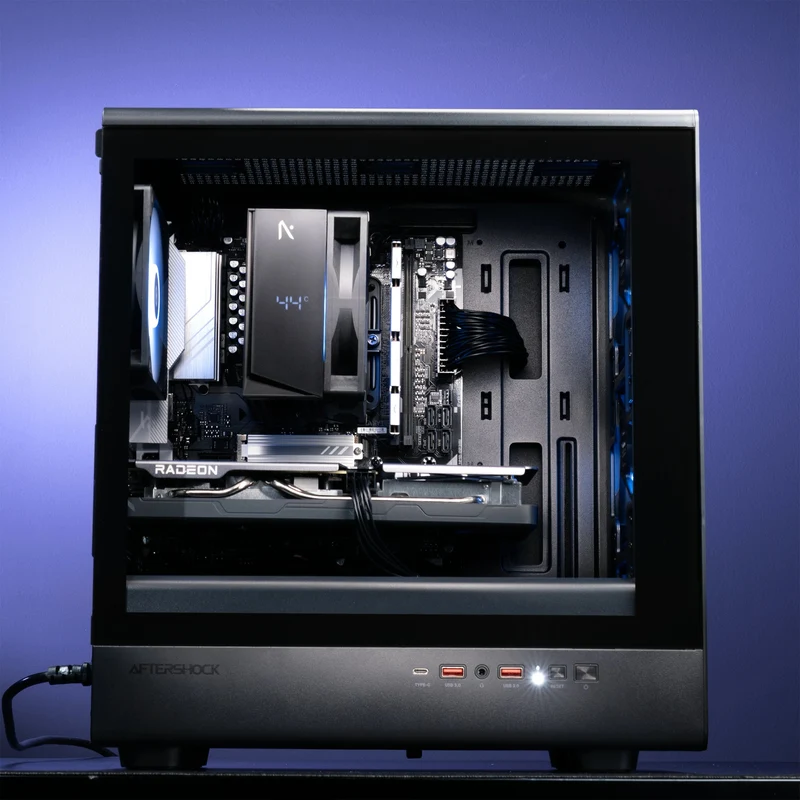 Aftershock Rapid | RX 9060XT - 8GB | Ryzen 5 7500F | Desktop Gaming PC