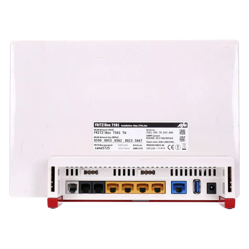 AVM FRITZ!Box 7581 W-Lan Router