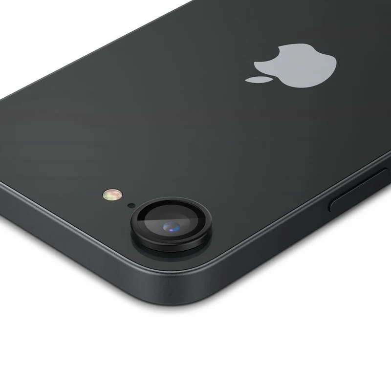 SPIGEN EZ Fit Optik Pro 2PCS Glass Camera Lens Protector for iPhone 17e/16e (Black)