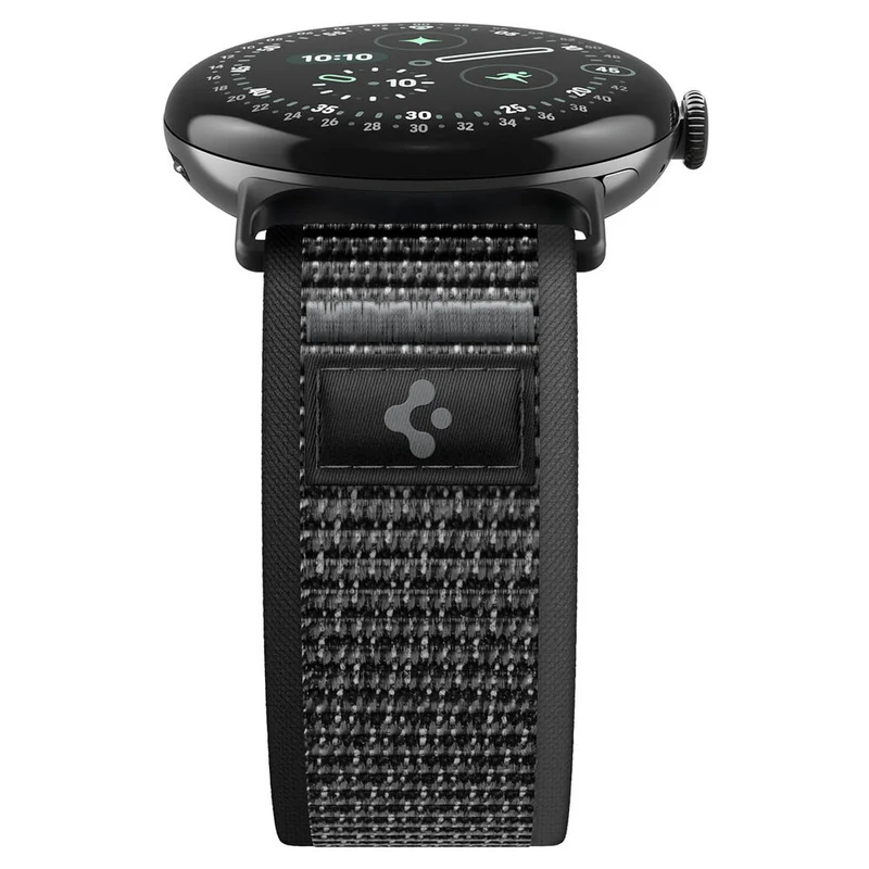 SPIGEN Google Pixel Watch 5/4/3 45mm Athlex Air Watch Band (Black Grey)